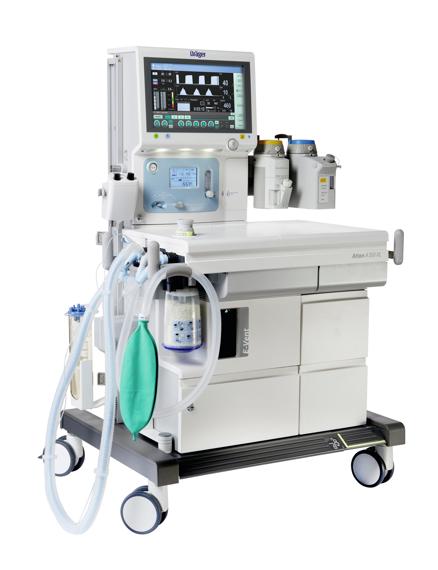 Компания Dräger представила в России новое семейство наркозных аппаратов Atlan. Они уже доступны к заказу
