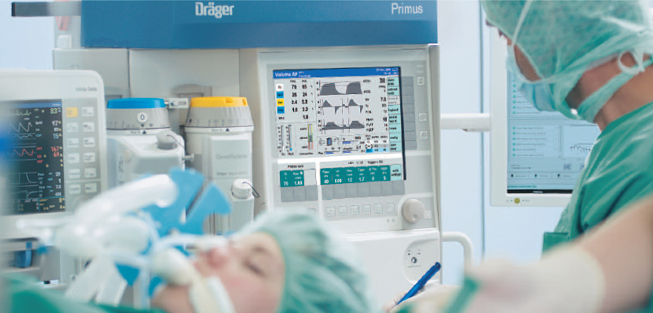 Беспроцентная рассрочка на год на оборудование Dräger